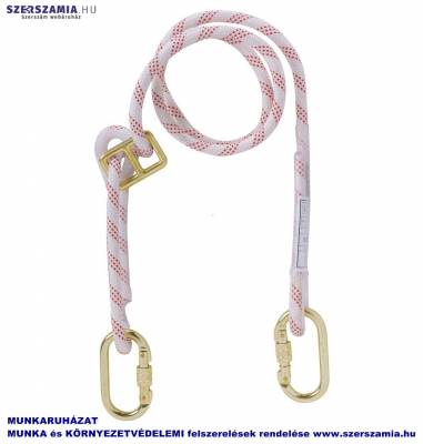 TOPLOCK Szövött, állítható mb kötél 2m/11mm, 2 karabiner , 1 darab