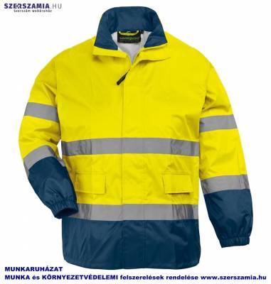 HI-WAY szellőző PE/PU esőruha sárga/kék, méret: XL, 1 darab