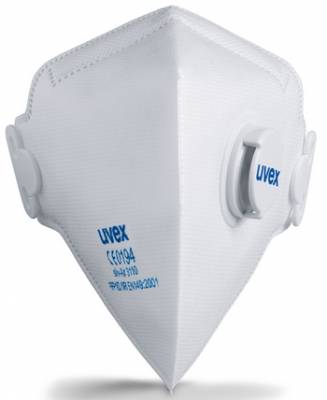 UVEX 3110 silv-air c FFP1NR paneles szelepes pormaszk, 15db / doboz