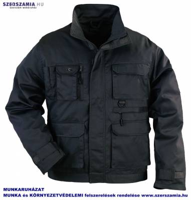 CARBON munkakabát fekete, méret: XXL, KIFUTÓ termék 1 darab