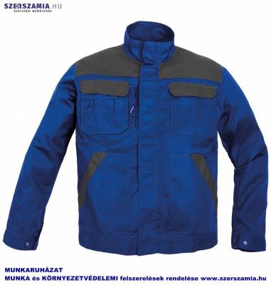 COMMANDER MUNKAKABÁT KIRÁLYKÉK 100% PAMUT XXXXL (csgt)