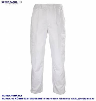 FACTORY Fehér deréknadrág, méret: 60/62, Helyettesítő: INDUSTRY, 1 darab