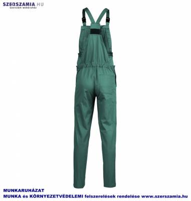 INDUSTRY Zöld mellesnadrág 65százalék pes-35százalék pamut 245g, méret: XXXL, 1 darab