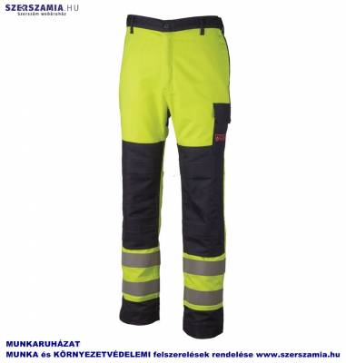THOR XPERT MR hi-viz védőnadrág, méret: L, 1 darab