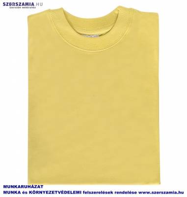 ANTARES sárga póló 150g, méret: M, KIFUTÓ termék 1 darab