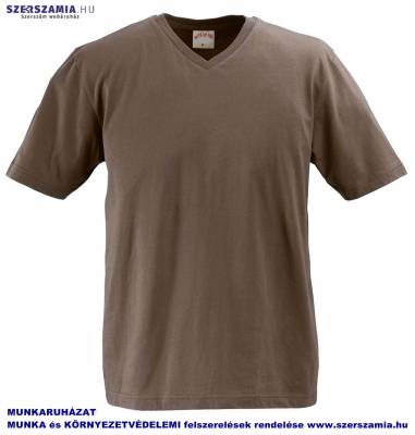 ARIES póló 150g r.u. barna, méret: L, KIFUTÓ termék 1 darab