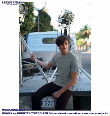 JHK póló rövid ujjú szürke 150gr, méret: L, KIFUTÓ termék 1 darab