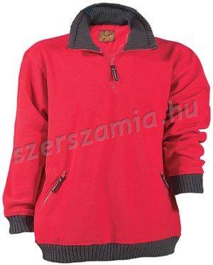 ANGARA bebújós piros pulóver, méret: L, KIFUTÓ termék 1 darab