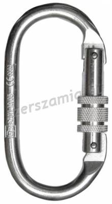 CADO Karabiner csavarmenetes, méret: 18mm, 1 darab