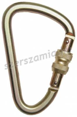 CADO Karabiner csavarmenetes, 20kN, méret: 125 x 80mm