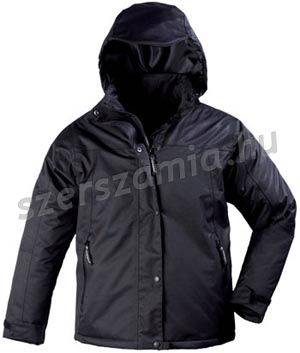 LADY fekete bélelt kabát, méret: S, KIFUTÓ termék 1 darab