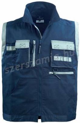 NAVY Mellény sötétkék, méret: 60/62, 1 darab