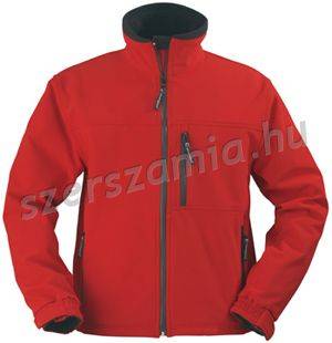 YANG Piros férfi softshell, méret: XL, 1 darab