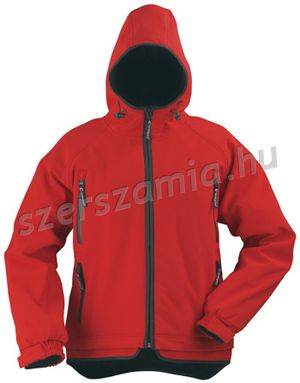 YIN Piros kabát kapucnis, méret: S , 1 darab