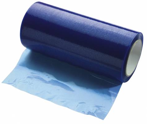 Üvegvédő fólia, kék Foli Tape 25cmx100m blue