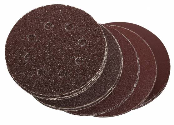 Csiszolókorong szett, 25db-os (5-5db P40, P80, P120, P180, P320), tépőzáras 25 Royalcut D115 SET