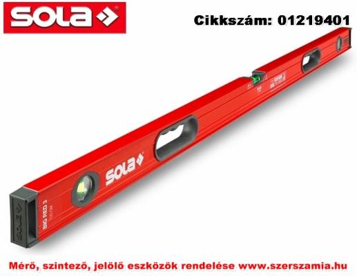 Alu-vízmérték BIG RED 3 240 fogantyúval SOLA