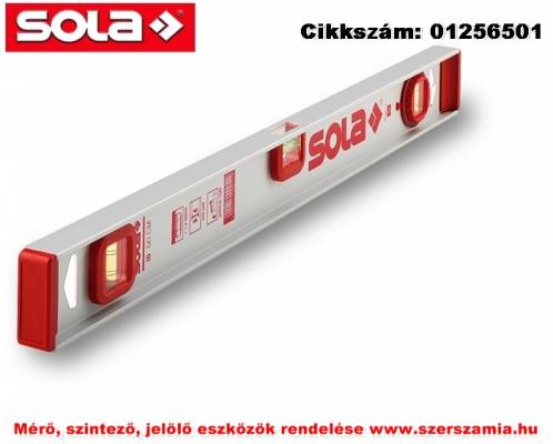 Alu-I-vízmérték ID 80 SOLA