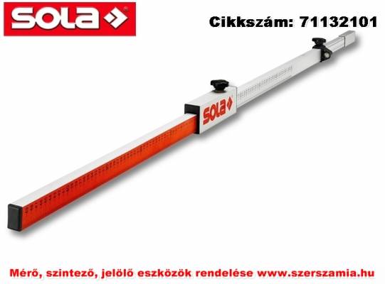 Flexi léc FL MÉRÖLÉC gömblibellával / kihúzható 240 cm-ig SOLA