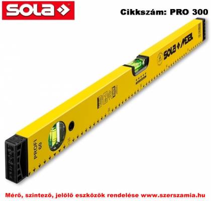 Alu-vízmérték SM Profi 180 sárga SOLA