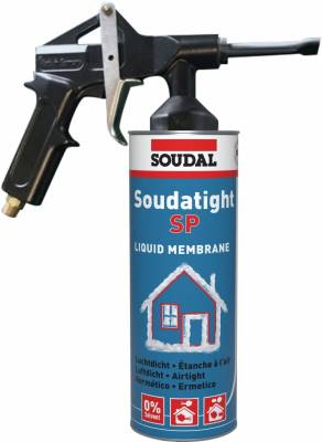 SOUDATIGHT SP GUN BLACK tető fal 1kg