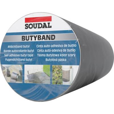 Butyband alu 30cm x 10 méter - Butyl