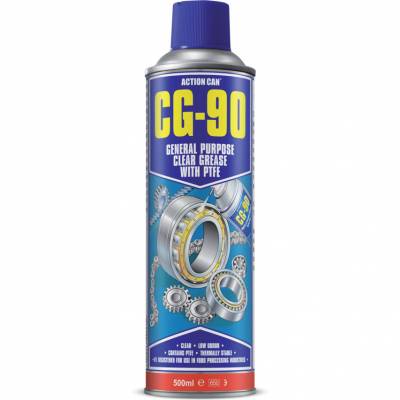 Élelmiszeripari gép és lánckenő spray 500ml CG90-FG