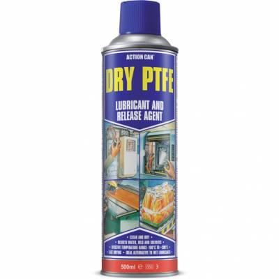 PTFE-FG Aeroszolos gépolaj, magas hőmérsékletű, 500ml