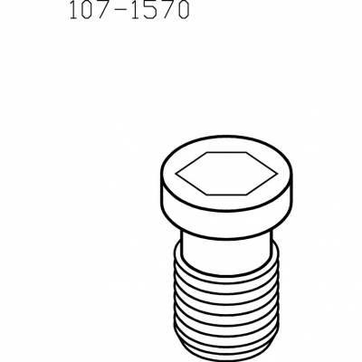 Alátétlapka rögzítőcsavar M3.5x0.6x8.5