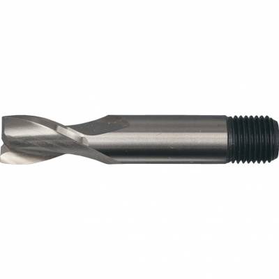 Kétélű rövid hosszlyukmaró menetes szárral 7.5mm 11 x 58,5 x 10mm HSS-Co5%