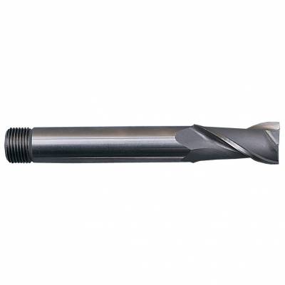 Kétélű hosszú hosszlyukmaró menetes szárral 2mm 3 x 51 x 6mm HSS