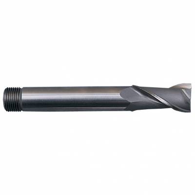 Kétélű hosszú hosszlyukmaró menetes szárral 6.5mm 16 x 76 x 10mm HSS