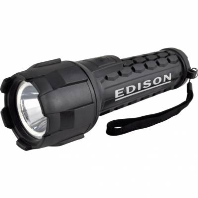 CREE LED vízhatlan gumi zseblámpa, 3 W, sugártávolság 110 m, 150 lm