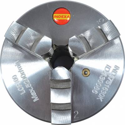 Spiráltárcsás esztergatokmány hátsó rögzítéssel 3 pofás 100mm