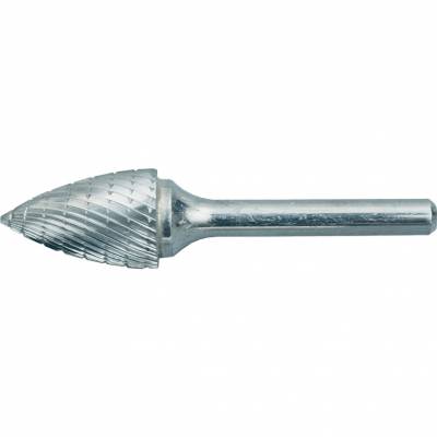 16 x 25mm ívelt hegyes végű turbómaró forgácstörő fogazással