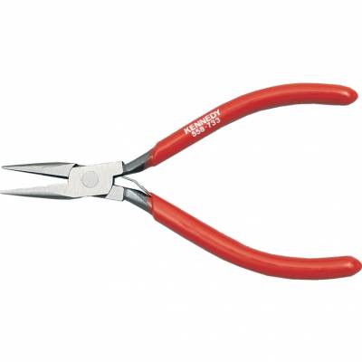 Elektronikai fogó (hegyesvégű- szimpla illeszték) 120mm