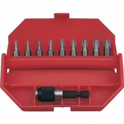 Torx csavarhúzó bit készlet 10 db-os