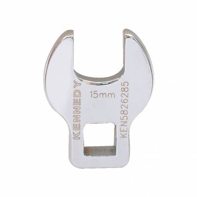 Villás feltűző kulcs 3/8col csatlakozóval 15 x 33 x 9mm