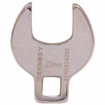 Villás feltűző kulcs 3/8col csatlakozóval 22 x 47 x 10mm