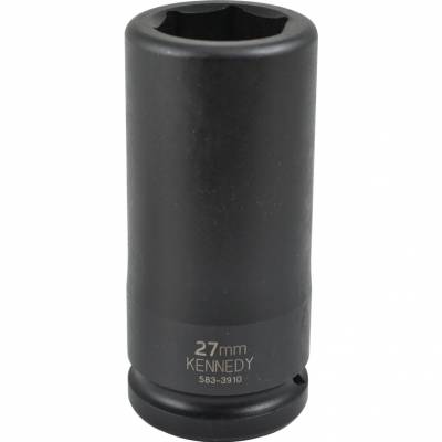Hosszú erősített dugókulcs 3/4col meghajtóval 18mm