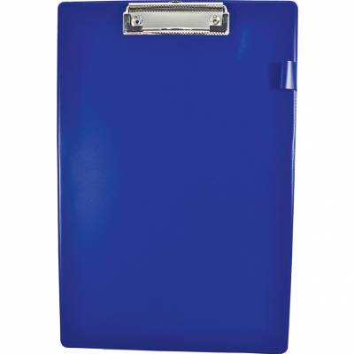Kapcsos irattartó standard kék PVC