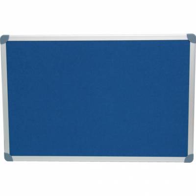 Prezentációs tábla Delux kék 900 x 600mm filc