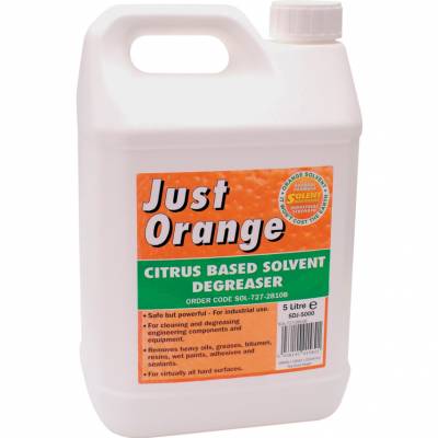 Citrus alapú oldószeres zsírtalanító Just orange 20l