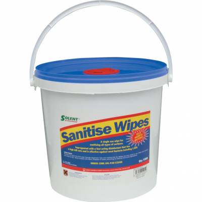 Fertőtlenítő törlőkendő 13,0 x 13,0cm 1000db/csomag