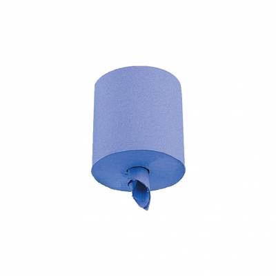 2 rétegű középadagolású kék kéztörlő papír tekercs 19,5cm x 144m SCF360-2B 6tek./csomag