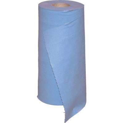 2 rétegű kék ipari törlőkendő tekercs 25cm x 40m SHR2550-2B 24tek./csomag