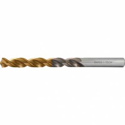 Csigafúró nagy spirálemelkedési szögű normál hosszú TiN bevonattal 5.20mm HSS-Co