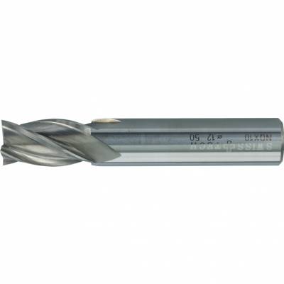 Négyélű tömör keményfém rövid szármaró hengeres szárral 6.5mm 8 x 50mm DIN6535HA