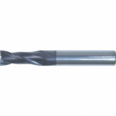Kétélű keményfém hosszú hosszlyukmaró hengeres szárral Q bevonattal 8.0mm 8 x 70mm DIN844