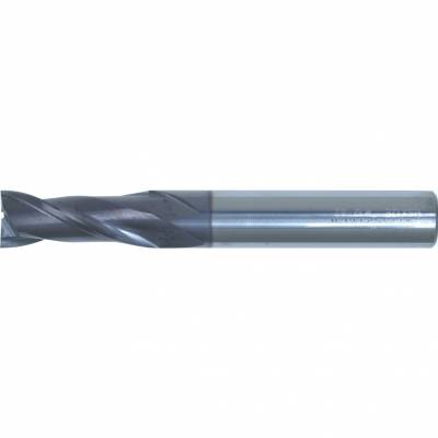 Kétélű keményfém hosszú hosszlyukmaró hengeres szárral Q bevonattal 4.0mm 6 x 50mm DIN844